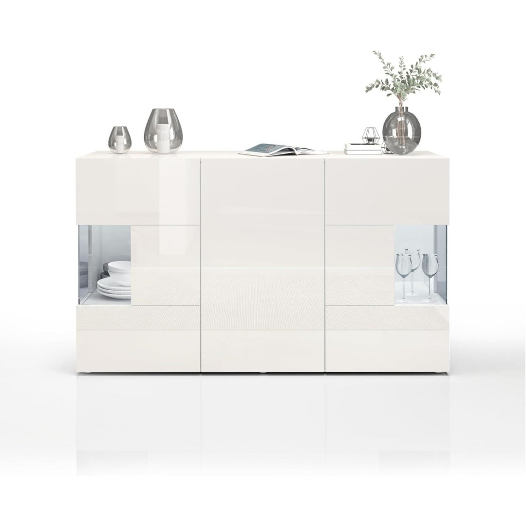 Buffet polyvalent 3 portes en bois