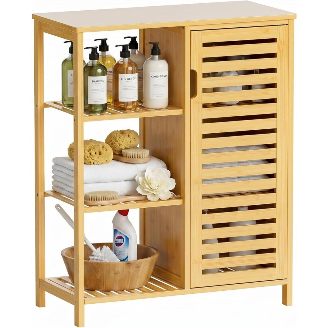 Meuble de rangement avec assemblage facile marron 33 x 66 x 87.1 cm