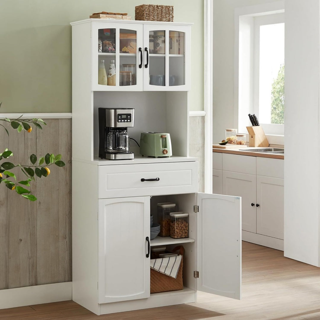 Enfilade gris 73 cm, de style moderne