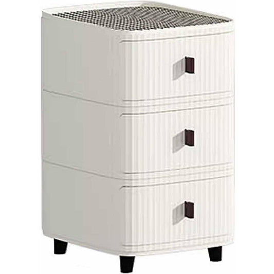 Allure Vintage, credence gris clair en bois 30 x 40 x 64 cm