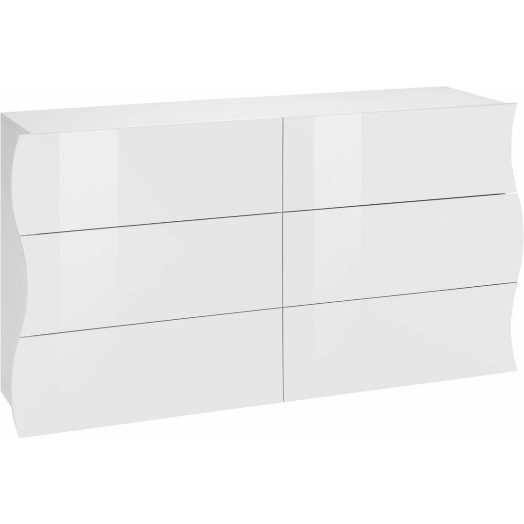 Petite commode gris clair