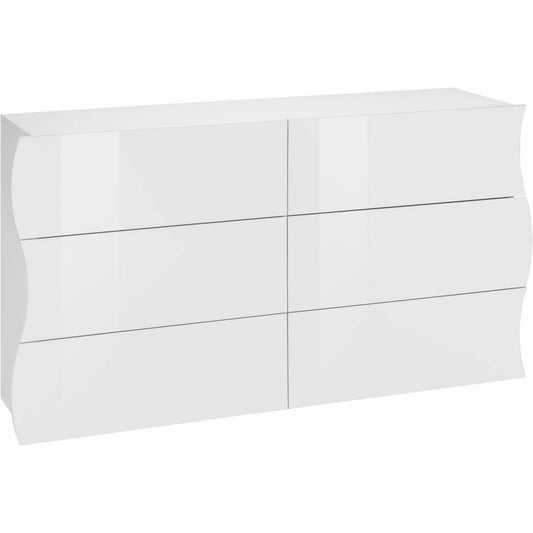 Petite commode gris clair