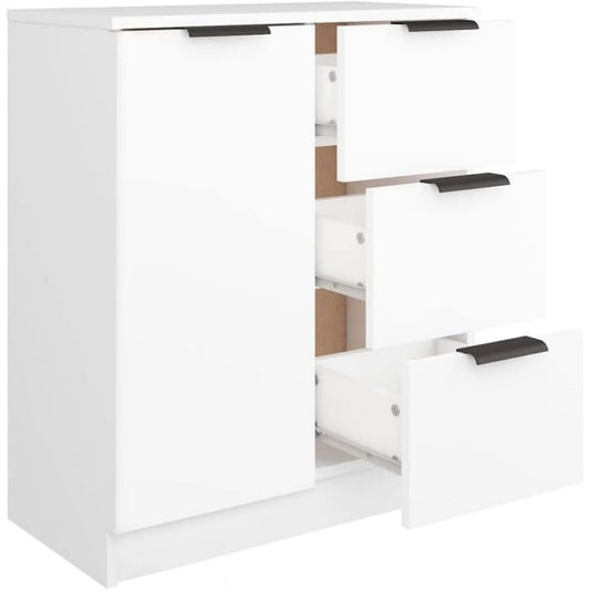 Buffet gris clair astucieux gain de place 60 x 30 x 70 cm