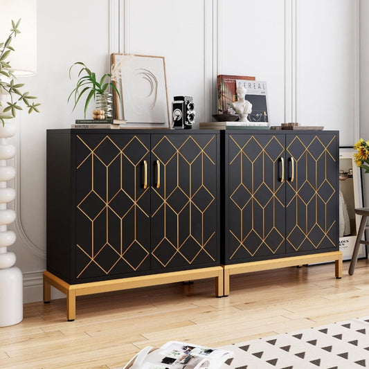 Rangement design en MDF et metal