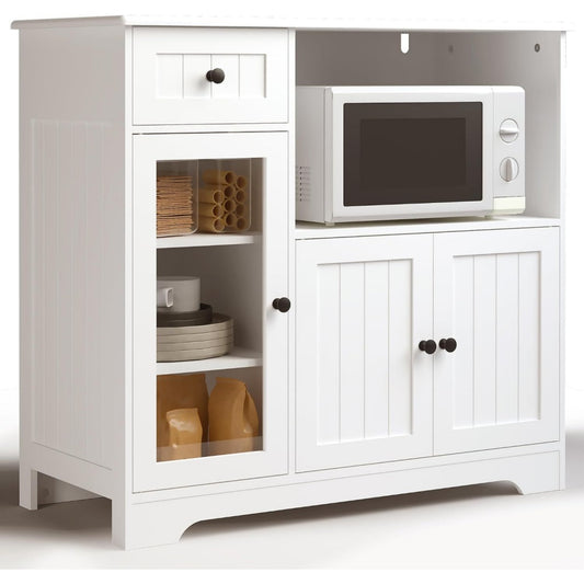 Credence gris clair 90 cm, de style contemporain
