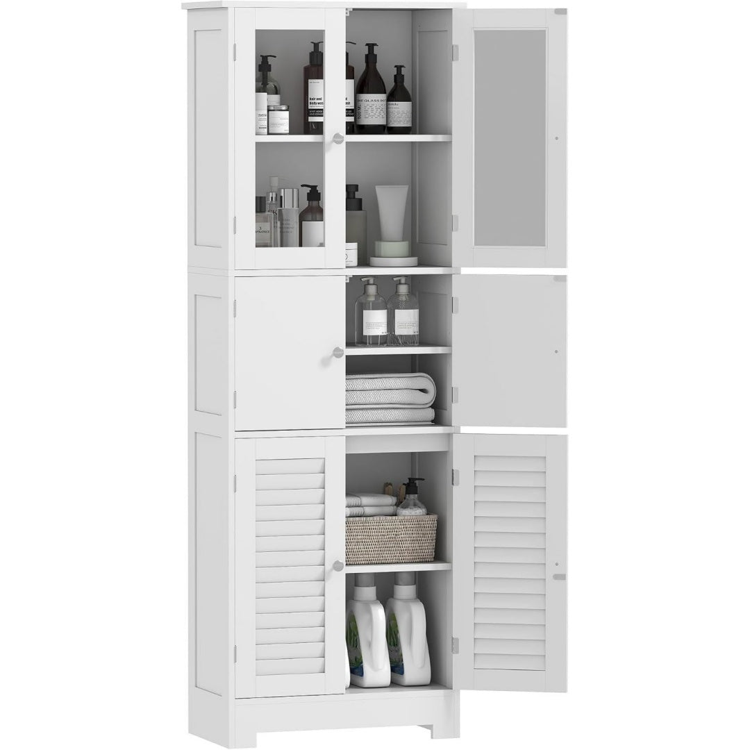Colonne de rangement securite renforcee gris clair 30 x 60 x 170.5 cm