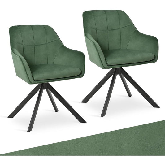 Verte chaise design en metal, et espace de rangement