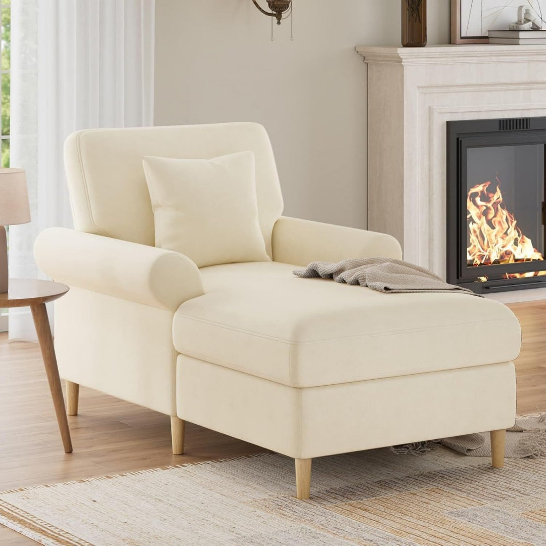 Style classique fauteuil relax gris clair rembourre en tissu