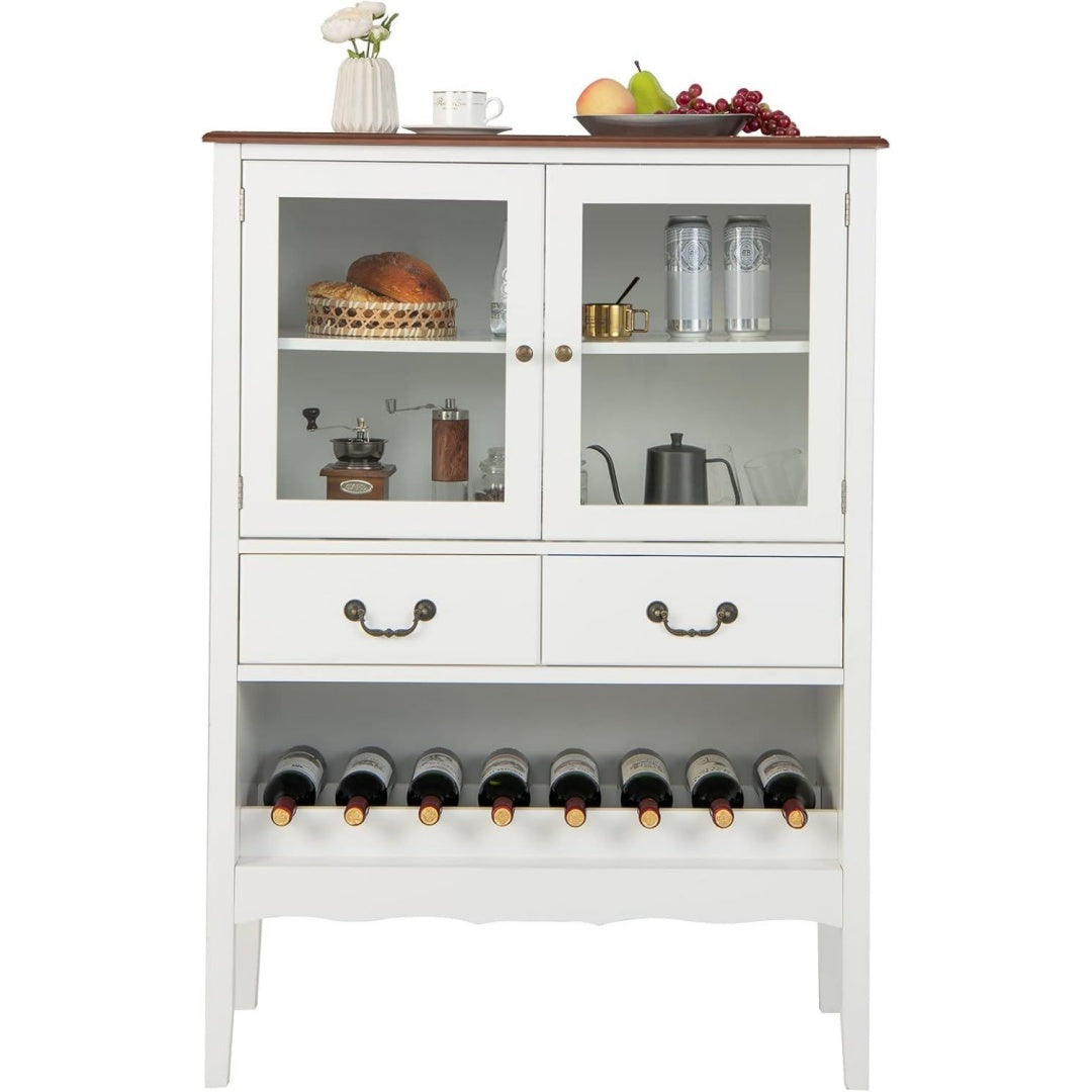 Buffet 90 x 126.5 cm gris clair
