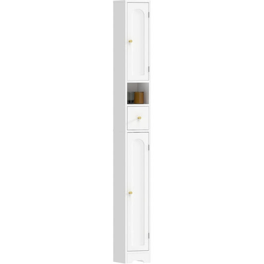 Colonne de rangement gris clair style moderne